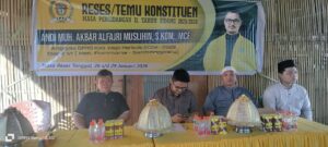 Ratusan Warga Hadiri Reses Andi Akbar Alfajri di Kelurahan Cina, Infrastruktur Jadi Aspirasi Utama