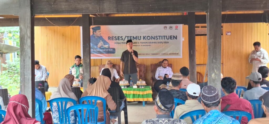 Dirga Dwi Putra Serap Aspirasi Warga Wajo Saat Reses di Desa Alewadeng