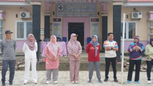 Wakil Ketua DPRD Wajo Andi Merly Iswita Kukuhkan Kelompok Senam Sajoanging