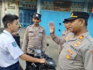 Satgas Preemtif Polres Tanjungbalai Sosialisasi Keselamatan Berlalu Lintas