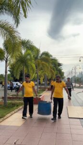 Polres Luwu Gelar Korvei Bersama, Wujud Kepedulian Jaga Kebersihan Fasilitas Publik di Bel