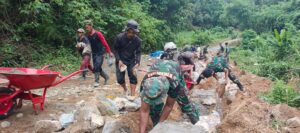 Pelaksanaan pra-TNI Manunggal Membangun Desa (TMMD) ke-127 Kodim 1402/Polman