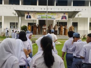 Ops Keselamatan Toba 2026, Sat Binmas Polres Tanjungbalai Sambangi SMA N 6