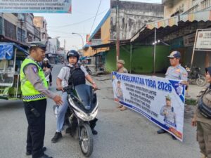 Ops Keselamatan Toba 2026: Sat Lantas Polres Tanjungbalai Ajak Pengguna Jalan Tertib Berlalulintas