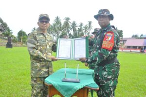 Pembukaan TMMD ke – 127 Kodim 1402/ polman Dihadiri Bupati Polewali Mandar bersama Kepala Staf Korem (Kasrem) 142/Tatag