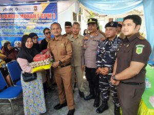 Jelang Ramadan, Polres Tanjungbalai Kawal Peluncuran Gerakan Pangan Murah untuk Bantu Masyarakat