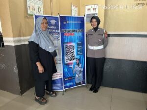 Dekatkan Diri ke Masyarakat, Satlantas Polres Tanjungbalai Gelar Program “Polantas Menyapa”