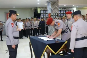 Kapolda Sulsel Pimpin Sertijab Pejabat Utama: Dirreskrimsus dan Dirresnarkoba Berganti