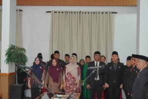 Ketua TP-PKK Luwu Hadiri Pelantikan 72 Pejabat Pemkab