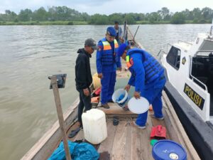 Jaga Keamanan Laut, Sat Polairud Tanjung Balai Perketat Patroli dan Edukasi Nelayan