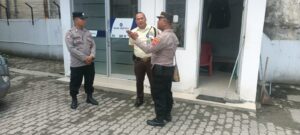 Sat Binmas Polres Tanjung Balai Perketat Keamanan Perbankan