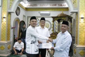 Safari Ramadhan di Masjid Nurul Ikhwan, Wali Kota Mahyaruddin Salim Sampaikan Program Prioritas Penataan Kota Wujudkan Tanjungbalai EMAS