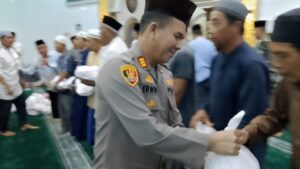 Polres Tanjungbalai Hadiri Safari Ramadhan Pemko di Masjid Nurul Ikhwan