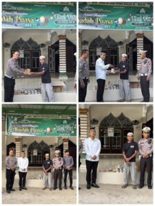 Polres Tanjungbalai Tebar Kebaikan: Ratusan Cup Bubur Gratis Dibagikan ke Masjid-Masjid