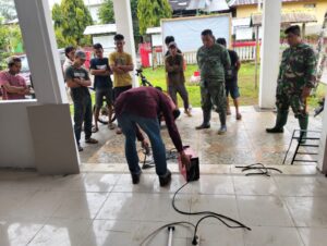 Satgas TMMD ke-127 Kodim 1402/Polman Menghadirkan Pelatihan Dasar Teknik Las Yang Merupakan Bagian Dari Sasaran Nonfisik TMMD