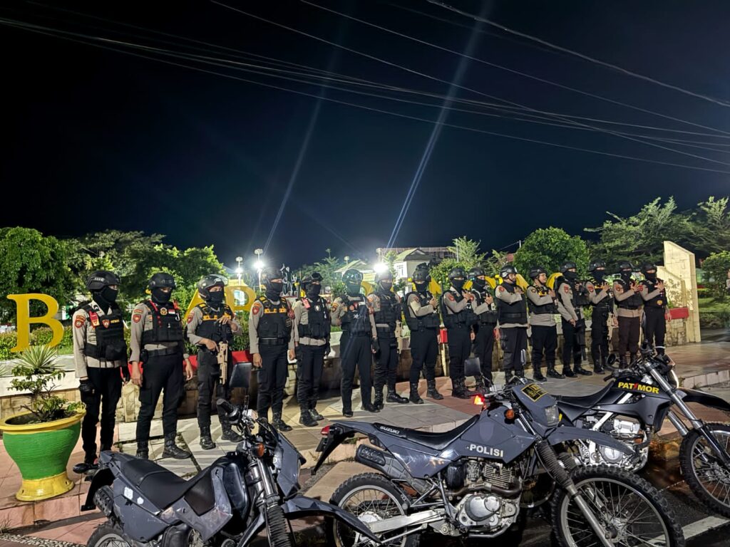 Patroli Perintis Presisi Sat Samapta Polres Polman, Situasi Wilayah Terpantau Aman dan Kondusif