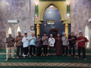 Jalin Silaturahmi, Polres Tanjung Balai Gelar Safari Kamtibmas di Masjid Saksi