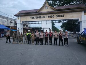 Cegah Balap Liar dan Petasan, Polres Tanjung Balai Gelar Patroli Subuh Gabungan