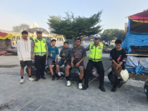 Antisipasi Balap Liar dan Macet, Satlantas Polres Tanjungbalai Tertibkan “Asmara Subuh”
