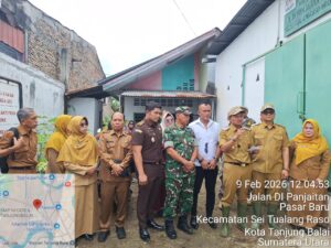 Jamin Stok Pangan dan Gas LPG Aman, Polres Tanjung Balai dan Forkopimda Gelar Sidak Pasar