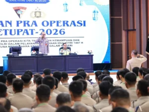 Polri Gelar Bimtek Latpraops Ketupat 2026, Tingkatkan Kesiapan Personel Amankan Idul Fitri 1447 H