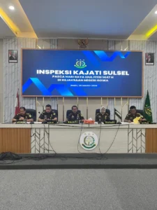 Inspeksi Mendadak di Kejari Gowa, Kajati Sulsel Didik Farkhan Tegaskan Tidak Ada Tambahan Libur