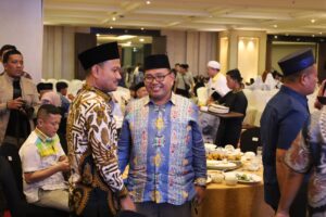 Jalinan Silaturahmi dan Kekeluargaan, Wali Kota Tanjungbalai Hadiri Buka Puasa Bersama DPD Partai Demokrat Sumut