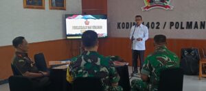 Tim Wasev Mabesad Tinjau Pelaksanaan TMMD di Polewali Mandar