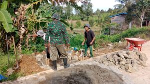 Sumur Bor TMMD Kedalaman 26 Meter Hadirkan Air Bersih Bagi Warga Dusun Bulo