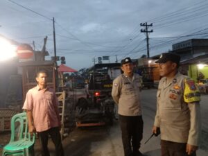 Polsek Tanjung Balai Utara Gelar Patroli Antisipasi Balap Liar