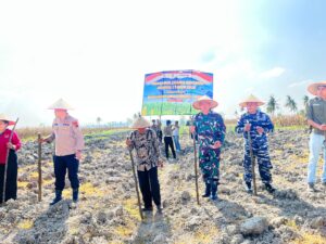 Pemko Tanjungbalai Dukung Polres Tanjungbalai Gelar Tanam Jagung Serentak Kuartal I Tahun 2026 Bagian Program Ketahanan Pangan Nasional