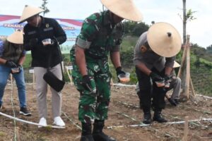 Danrem 142/Tatag Hadiri Tanam Raya Jagung Serentak Kuartal I Tahun 2026 Dukung Swasembada Pangan Nasional