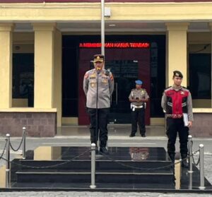 Wakapolres Tanjungbalai Pimpin Apel Pagi Jam Pimpinan