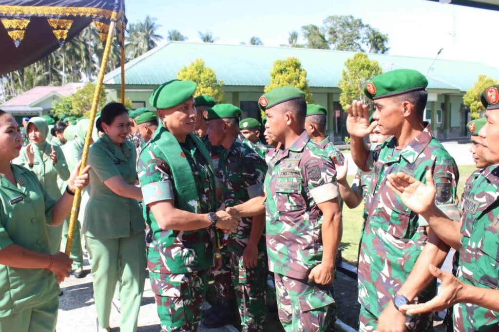 Pangdam XXIII/Palaka Wira Kunjungi Kodim 1427/Pasangkayu, Tekankan Pengabdian Prajurit dan Penguatan Program Nasional