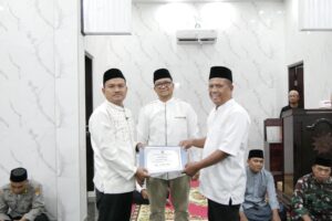 Wali Kota Mahyaruddin Salim Pimpin Safari Ramadhan di Masjid Taqwa Kelurahan Pahang