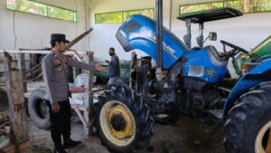 Dugaan Pencurian di Balai Benih Tanaman Pangan Rea Timur, Polsek Binuang Datangi TKP