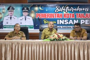 Hadiri Pertemuan Dengan Insan Pers, Wali Kota Mahyaruddin : Peran Pers Hadir Ciptakan Opini Baik Tentang Tanjungbalai Dukung Visi Tanjungbalai EMAS