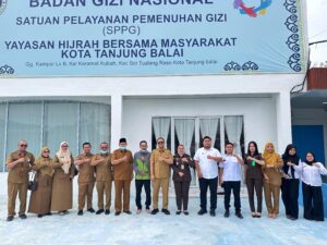 Monitoring Dapur SPPG, Wakil Wali Kota Tanjungbalai : Tingkatkan Standar Kebersihan dan Kandungan Pemenuhan Gizi Pada Menu