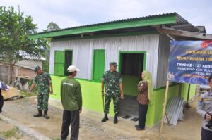 Dari Rumah Tidak Layak Jadi Hunian Nyaman, Pangdam Apresiasi Satgas TMMD Kodim Polman