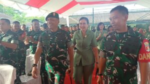 Pangdam XXIII/Palaka Wira Kunjungi Kodim 1402/Polman, Tekankan Prajurit Jadi “Perisai Rakyat”