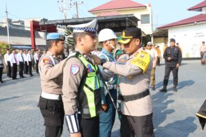 Polres Tanjungbalai Gelar Pasukan Operasi Ketupat Toba 2026