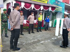 Pantau Arus Mudik, Personel Gabungan Siaga di Pos Pam II
