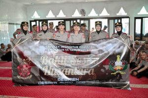 Bakti Sosial Siswa Sekolah Inspektur Polisi Sumut: Bantu Santri Yatim di Pondok Pesantren Al-Istiqomah