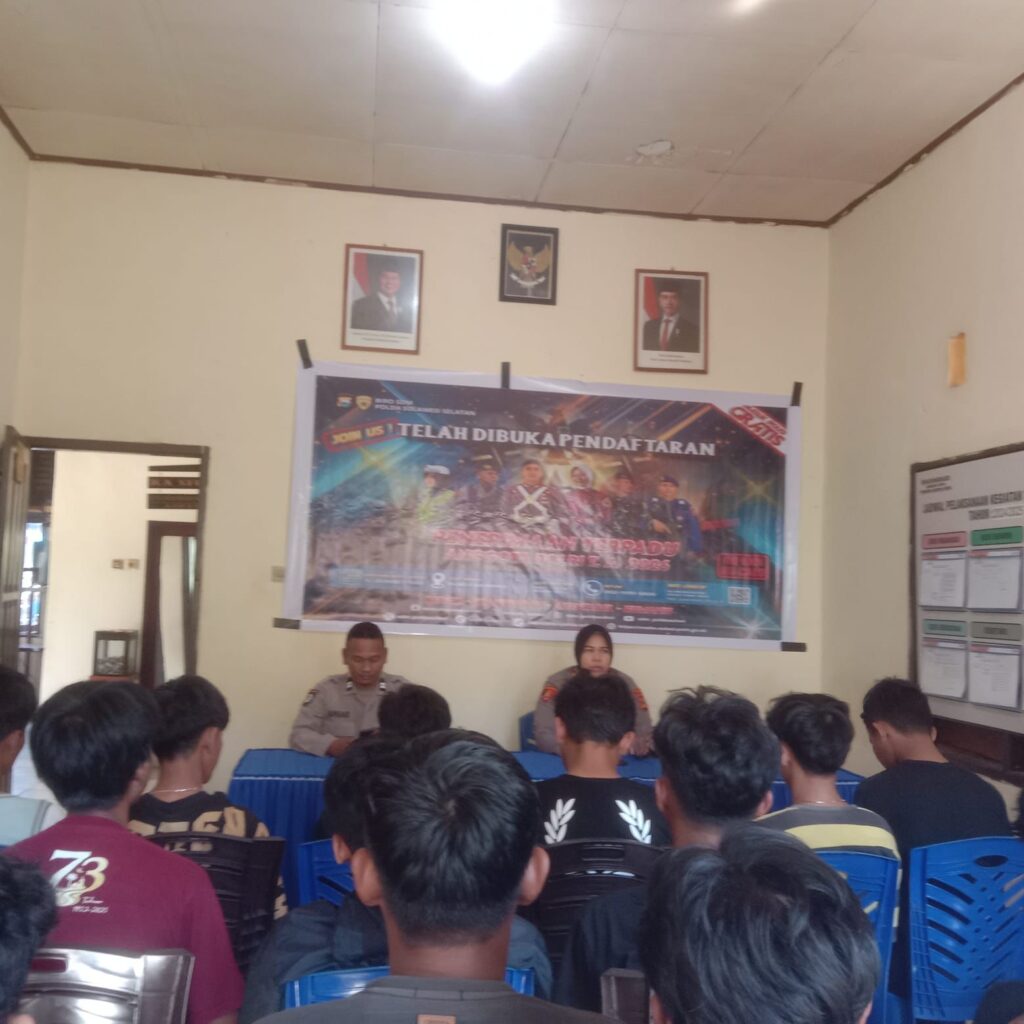 Penerimaan Polri 2026 Resmi Dibuka, Polres Luwu Gencarkan Sosialisasi hingga Sekolah di Lamasi
