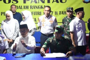 Danrem 142/Tatag Bersama Forkopimda Sulbar Gelar Patroli Bersama, Ciptakan Kamtibmas Aman Jelang Idul Fitri