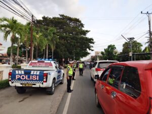 Sat Lantas Polres Polman Intensifkan Patroli Jelang Berbuka Puasa dan Arus Mudik