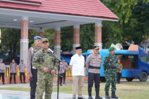 Bupati Wajo Pimpin Apel Gelar Pasukan, Jamin Keamanan Malam Takbiran dan Idul Fitri