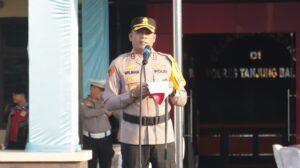 Pastikan Malam Takbiran Aman, Kapolres Tanjungbalai Lepas Ratusan Personel Gabungan