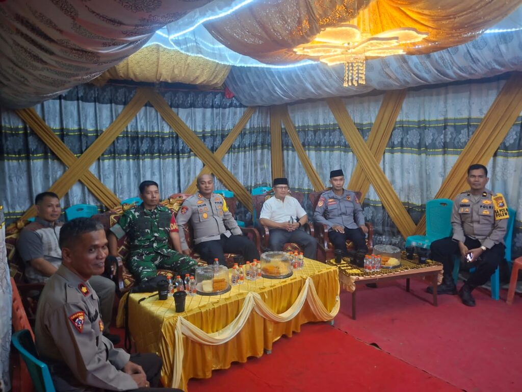 Dandim Polman Ikuti Vicon Kapolri dan Panglima TNI, Pantau Kamtibmas Jelang Lebaran