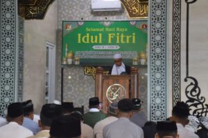 Danrem 142/Tatag Shalat Idul Fitri 1447 H Bersama Prajurit Dan Masyarakat